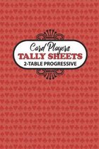 Card Players Tally Sheets 2-Table Progressive