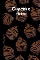 Cupcake Notes: small lined Cupcake Notebook / Travel Journal to write in (6'' x 9'') 120 pages