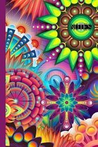 Notes: Bold Colored Abstract Flowers to Inspire