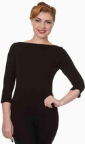 Dancing Days - MODERN LOVE Longsleeve top - S - Zwart