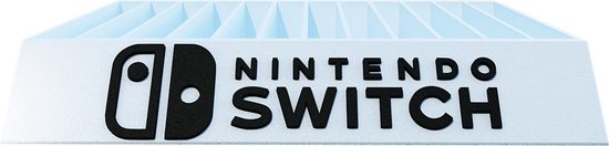 Nintendo Switch 12x Spellen Houder - Nintendo Switch Accessoires - Spellen houder voor Nintendo Switch Spellen - Wit - 3DF