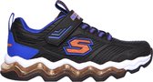 Skechers Skech-Air Waves Jongens Sneakers - Black/Blue/Orange - Maat 33