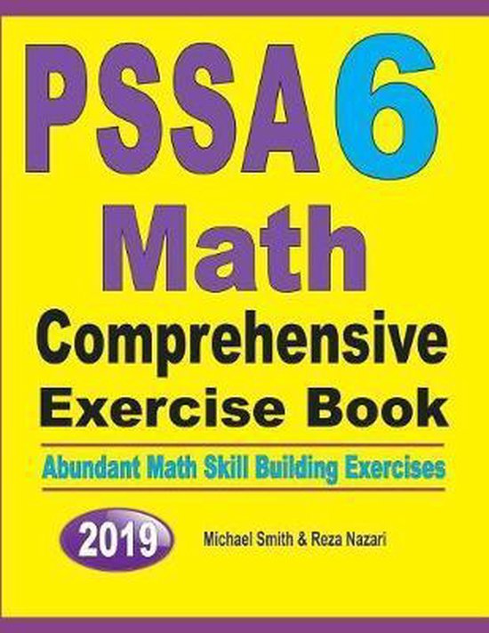 PSSA 6 Math Comprehensive Exercise Book - cover