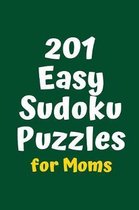 201 Easy Sudoku Puzzles for Moms