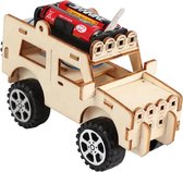 DIY Robot Mini Toy Car Jeep LEGO TECHNIC STYLE / DIY Robot Mini-speelgoedauto Jeep / Bricolage Robot Mini Voiture Jouet Jeep
