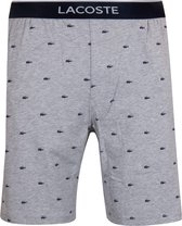 Lacoste Heren Short - Grijs - Maat XL