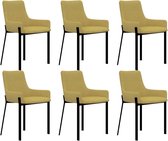 Eetkamerstoelen set 6 stuks (Incl LW anti kras viltjes) - Eetkamer stoelen - Extra stoelen voor huiskamer - Dineerstoelen – Tafelstoelen