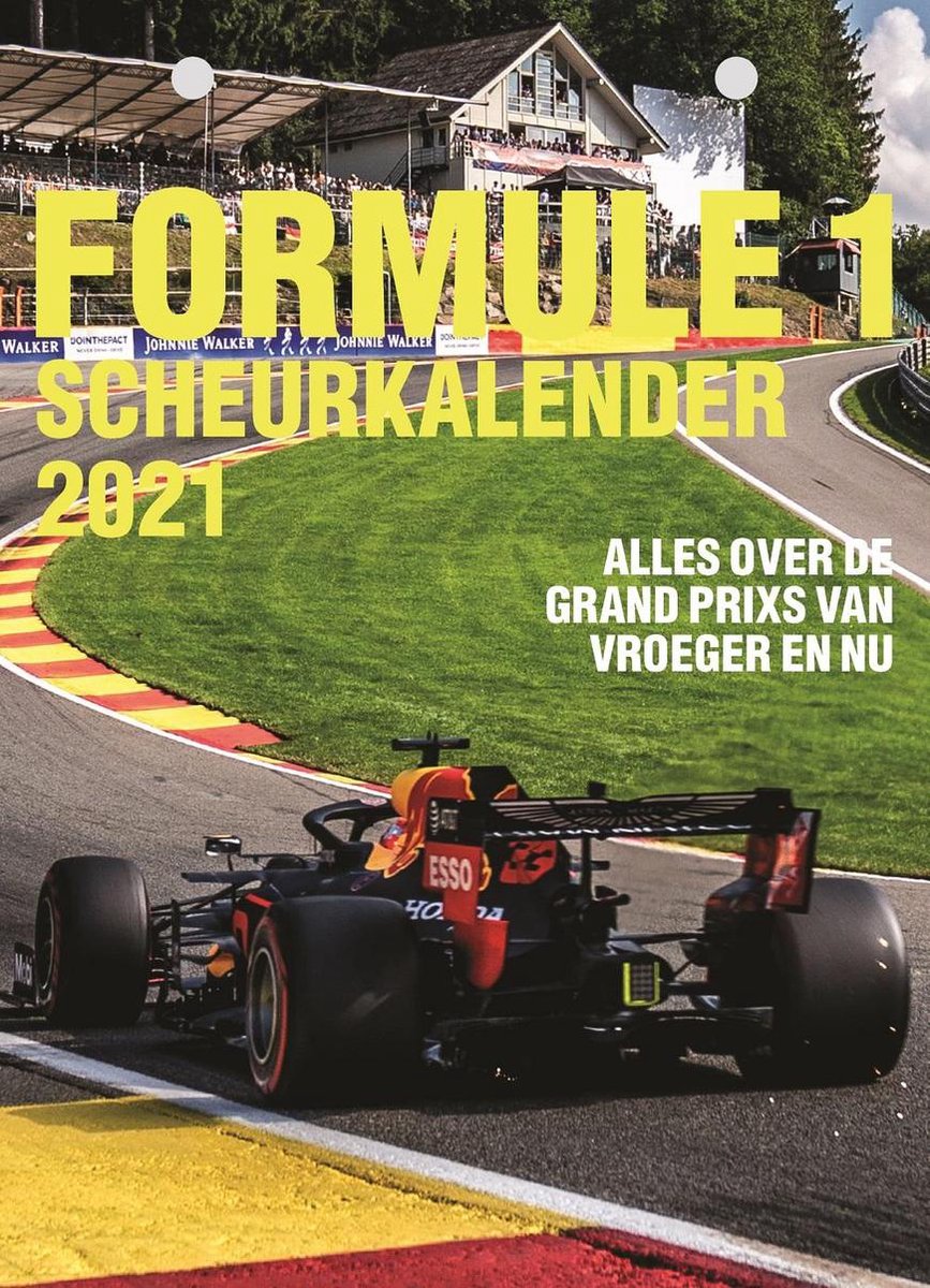 Tot ziens Mos kabel Formule 1 Scheurkalender 2021 | bol.com