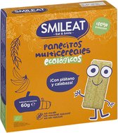 Smileat Panecillos De Cereales Con Platano Y Calabaza Bio 60g