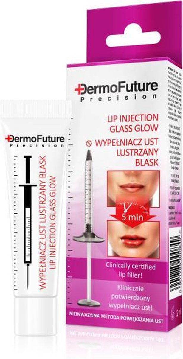 Dermofuture - Lip Injection Glass Glow Lip Filler Mirror Glow 12Ml