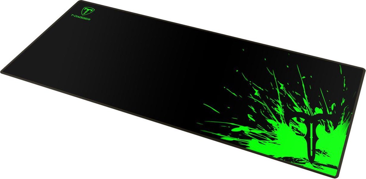 T-Dagger Lava Large Gaming Muismat – Extra Groot 780×300 mm – Anti-Slip – Waterbestendig – Micro-Geweven Toplaag – Verstevigde Randen