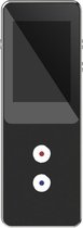 T9 Portable WIFI Smart Voice Translator Smart Business Travel Real Time AI Vertaler Vertaalmachine 27 Talen Vertaler (zwart)
