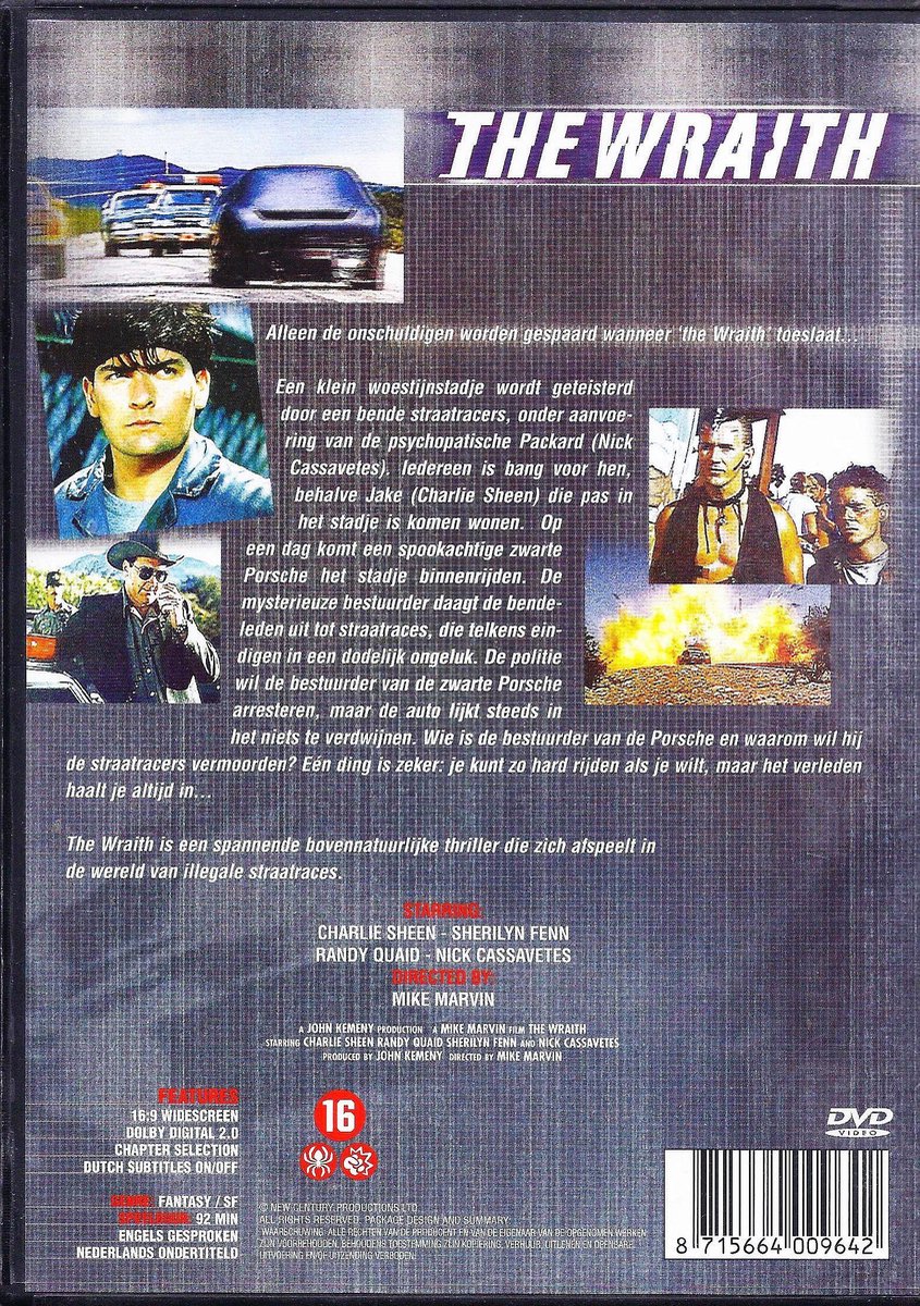 Wraith (Dvd), Griffin O'Neal | Dvd's | bol.com