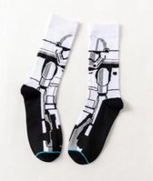 Fun sokken Star Wars Storm Trooper zwart/wit (30185)