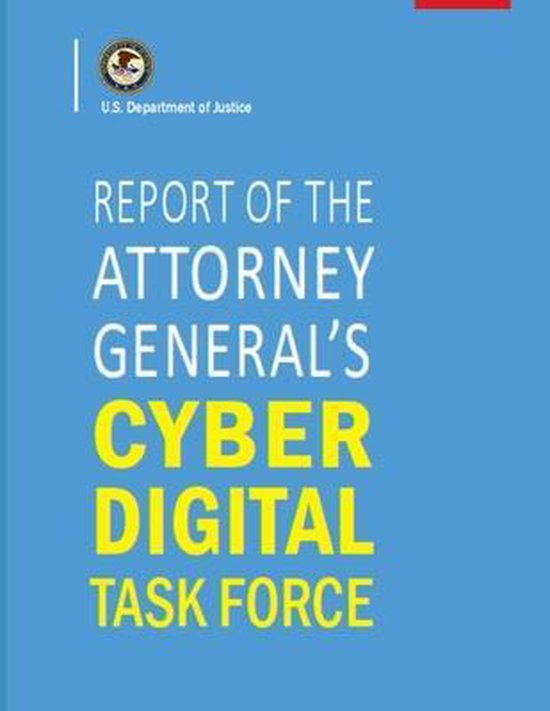 Report of The Attorney General's Cyber Digital Task Force - cover