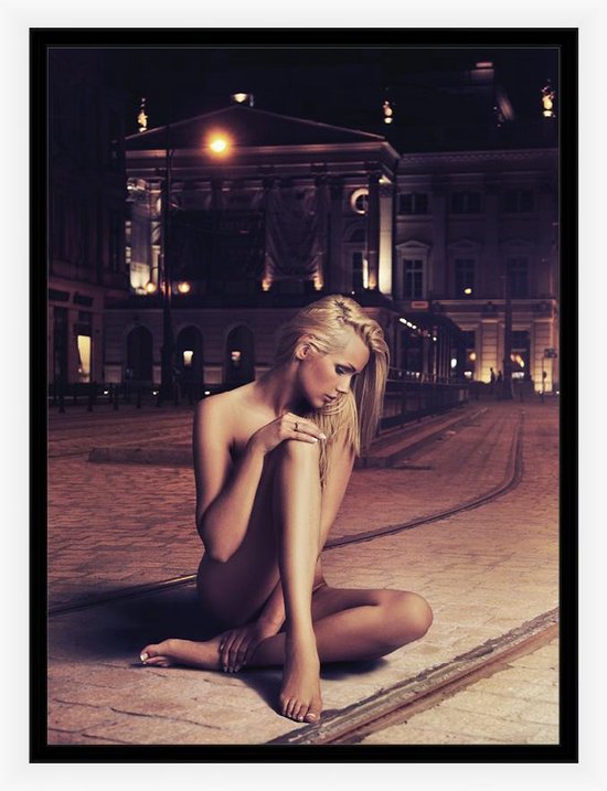 Ijdelheid Bijlage Reflectie Sexy Vrouw - blote dame Poster – elegante vrouw - wanddecoratie - 50x70 cm  - vrouwen... | bol.com