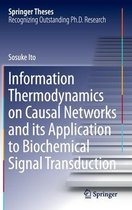 Information Thermodynamics on Causal Networks and its Application to Biochemical