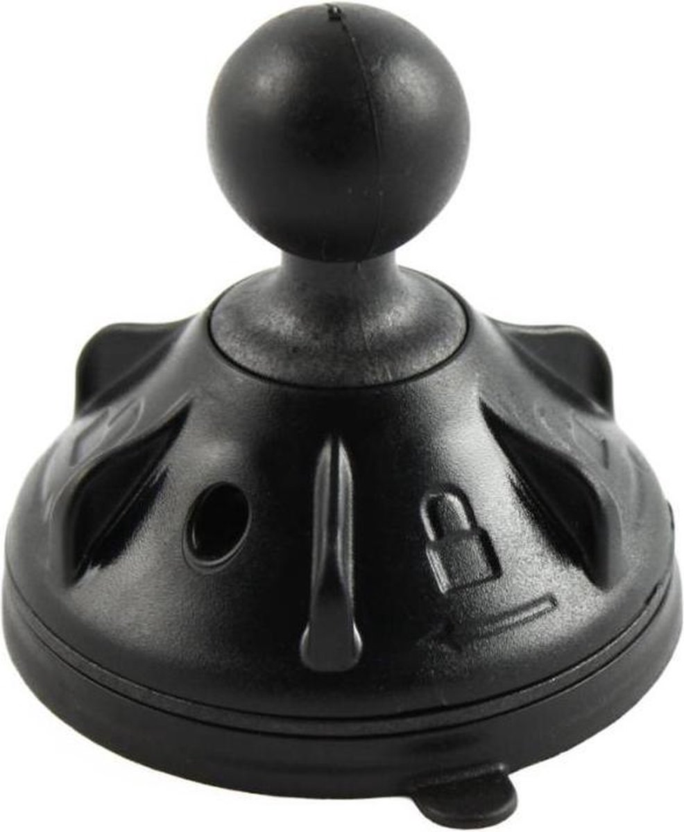 Zuignap base 7 cm met vaste B-Kogel