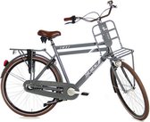 Static Heren Transporter fiets 28 inch met 3 versnellingen 50 cm , Grijs