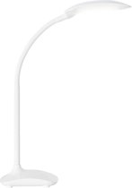BRILLIANT lamp Kalle LED tafellamp wit | 1x 5W LED geïntegreerd, (432lm, 5000K) | Schaal A ++ tot E | Met 3-traps aanraakdimmer