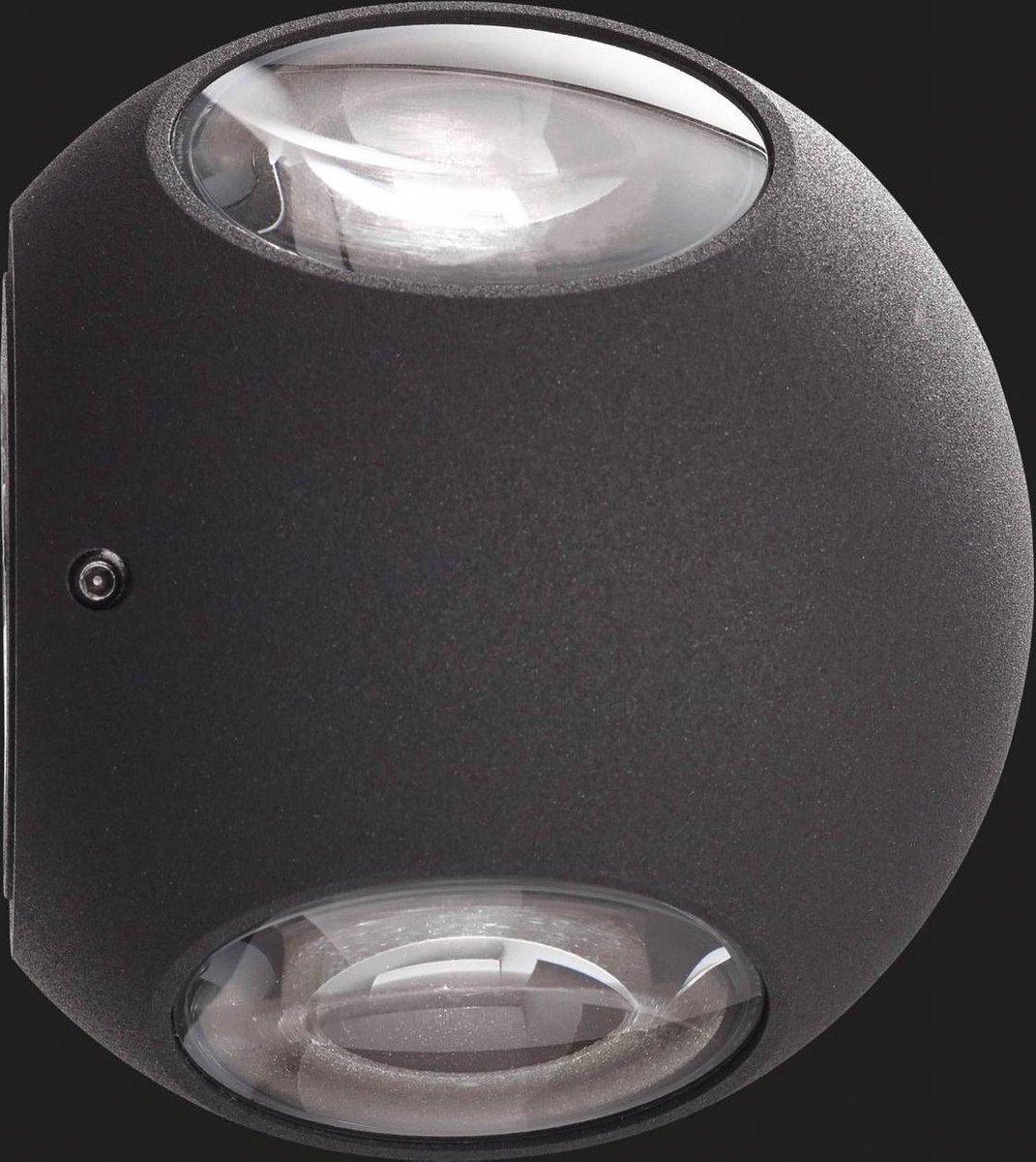 LED 3x 3W bol 3 lamp buitenwandlamp LED AEG | antraciet Gus geïntegreerd | lichts (SMD...
