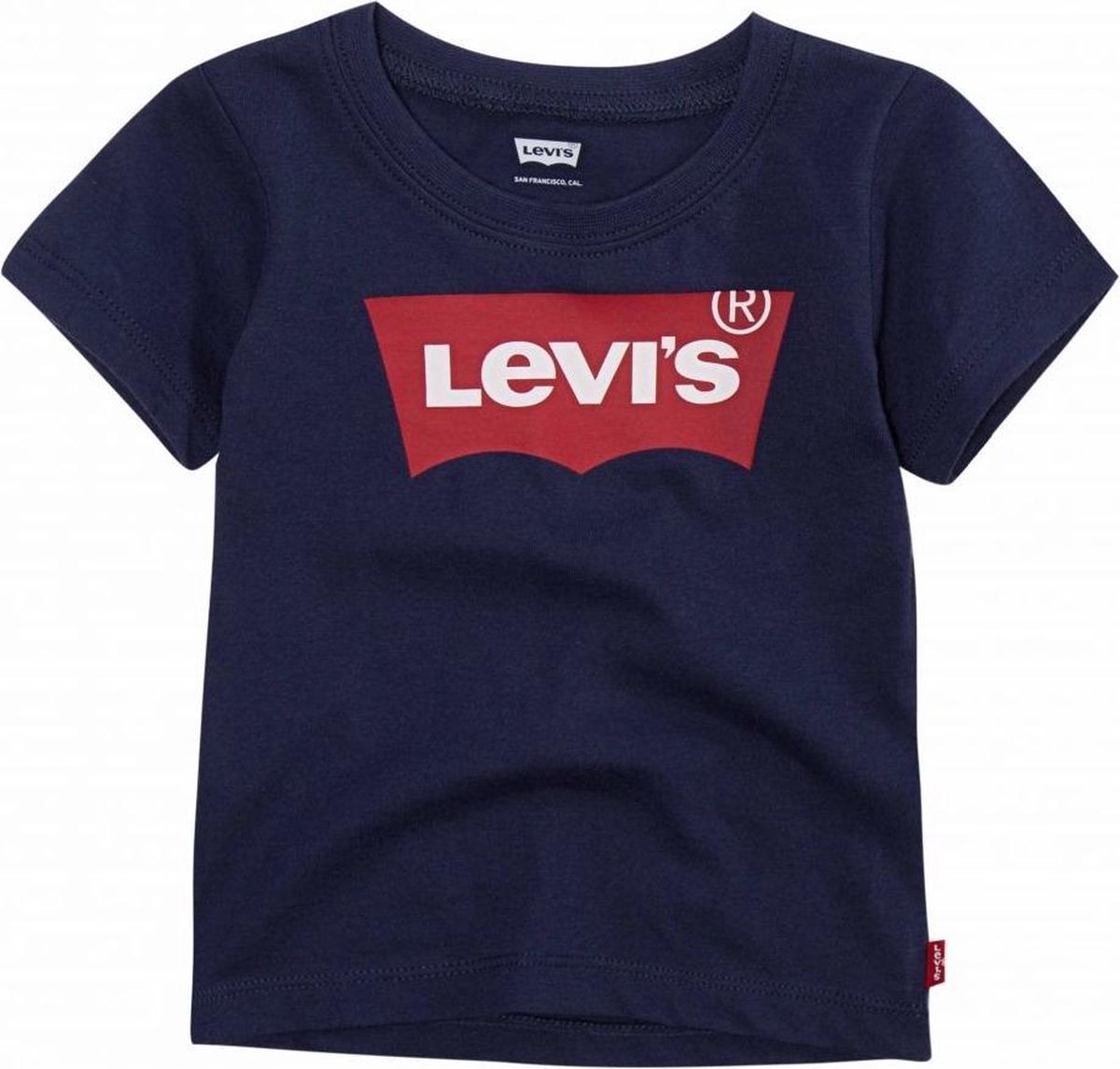 Levi’s Jongens t-shirts & polos Levi’s LVB S/S BATWING TEE 74 Blauw