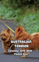 Australian Terrier Calendar 2019-2020 - Pocket Size