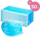 500 stuks Blauwe Niet-medisch Mondkapje Mondmasker + 50 oranje Mondkapjes