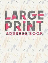 Large Print Address Book