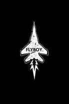 Flyboy: Blank Paper Sketch Book - Artist Sketch Pad Journal for Sketching, Doodling, Drawing, Painting or Writing
