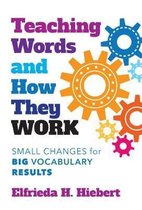 Boek cover Teaching Words and How They Work van Elfrieda H. Hiebert