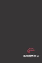 Red Iguana Notes: small lined Iguana Notebook / Travel Journal to write in (6'' x 9'') 120 pages