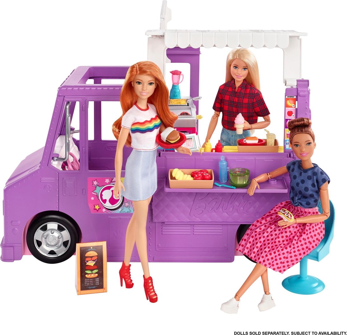 Barbie Fresh 'n Fun Foodtruck — afbeelding 11
