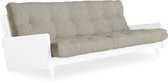 Indie Sofabed White Linen