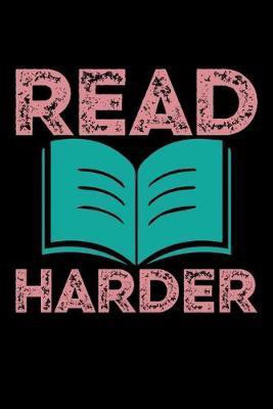 Read Harder 6 x 9 Inch, Book Review Journal, 110 Pages, Ray'S Missile