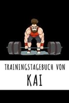 Trainingstagebuch von Kai: Personalisierter Tagesplaner f�r dein Fitness- und Krafttraining im Fitnessstudio oder Zuhause