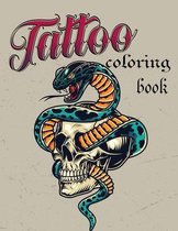 Tattoo coloring book