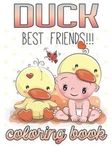 Duck Best Friends Coloring Book