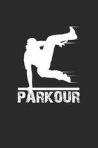 Parkour: 6x9 Parkour - dotgrid - dot grid paper - notebook - notes