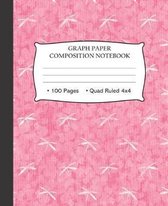 Graph Paper Composition Notebook 100 Pages Quad Ruled 4x4