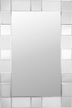 Passpiegel Modern Zilver 80x120 cm – Lennart – Lange Design Spiegel – Muur Spiegel – Grote Spiegels – Perfecthomeshop