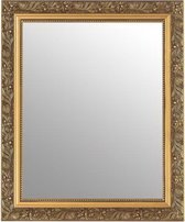 Barok Spiegel Goud 49x69 cm – Daliah – Gouden Brocante Spiegel – Retro Spiegel – Vintage spiegel Gouden lijst – Perfecthomeshop