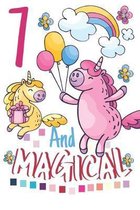 7 And Magical: Birthday Unicorn Sketchpad For Girls - 7 Years Old Birthday Gifts - Sketchbook To Draw And Sketch In