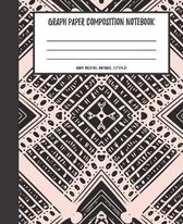 Graph Paper Composition Notebook: Notebook for Math Science Class for Students Quad Ruled 5 Squares Per Inch