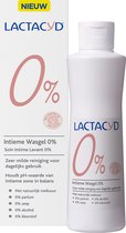 Lactacyd wasgel 0% - Milde wasgel speciaal voor de uitwendige intieme zone - Intiemverzorging - 250 ml