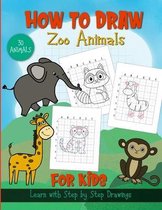 How to Draw Zoo Animals; For Kids