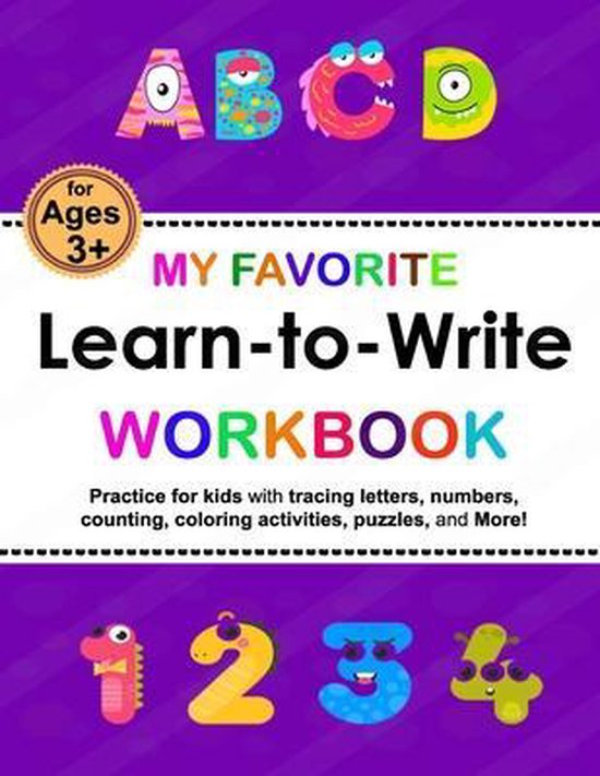 My Favorite Learn-to-Write Workbook - cover