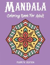 Mandala Coloring Book For Adult