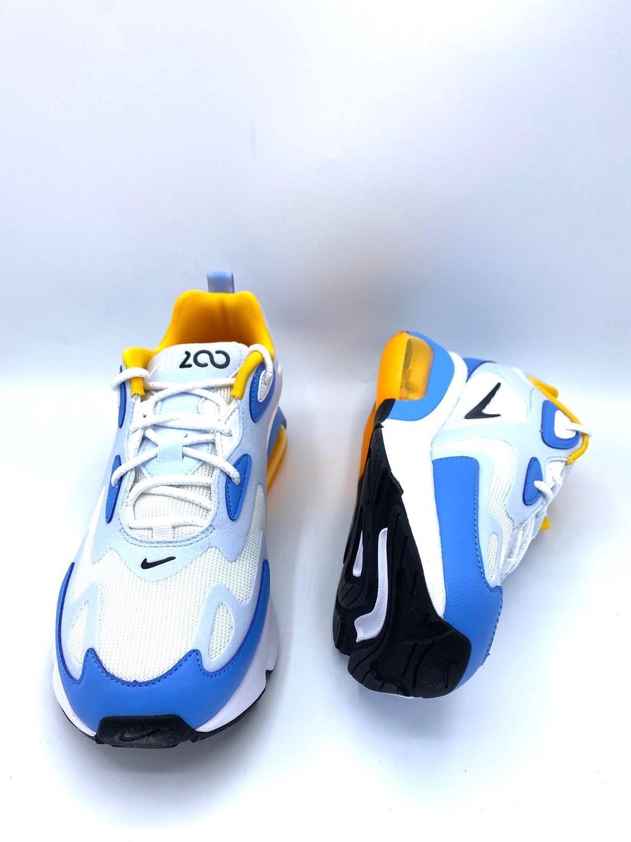 nike air max 200 blue white