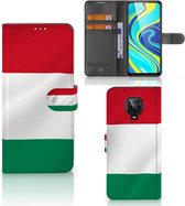 Telefoonhoesje met Pasjeshouder Xiaomi Redmi Note 9 Pro | Note 9S Bookcase Hongarije